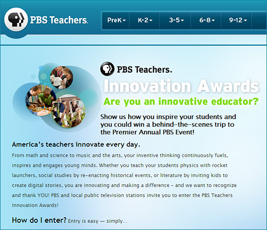 PBS Teachers: Innovation Awards