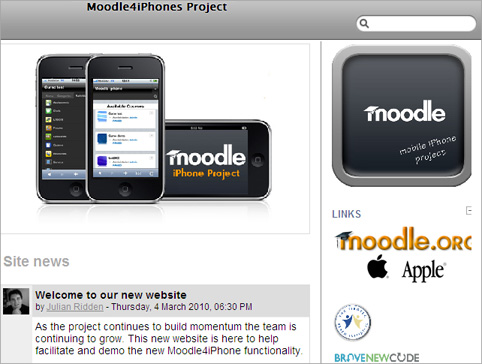 Moodle 4 iPhone Project