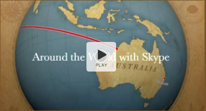 Around the world with Skype