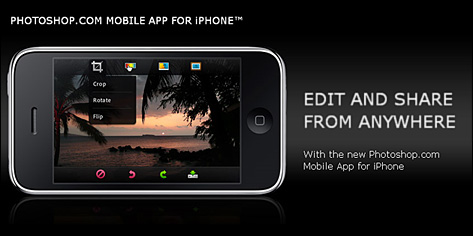 Photoshop app for the iPhone