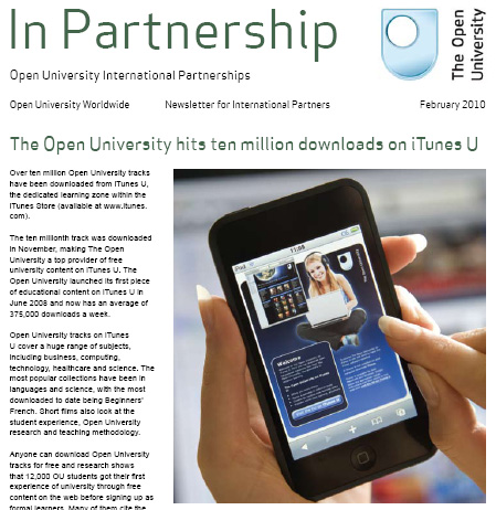 Open University hits 10 million downloads on iTunes U