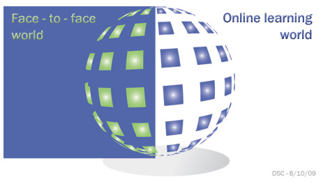 Let's take the best of both worlds -- online learning and face-to-face learning