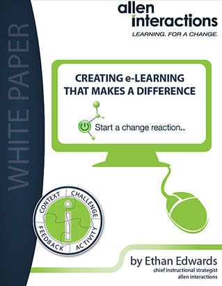 Creating e-learning that makes a difference -- Ethan Edwards