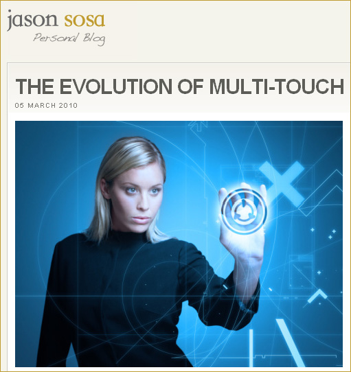 The evolution of multi-touch