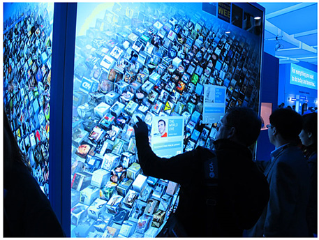 Intel's multi-touch wall