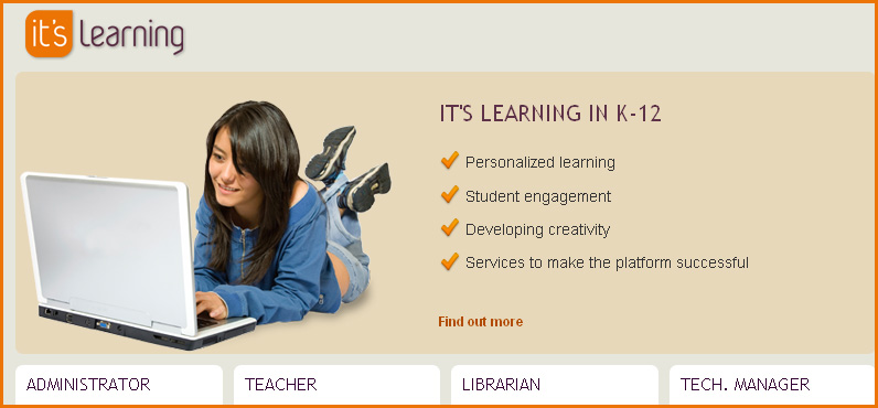 it's learning -- K-12