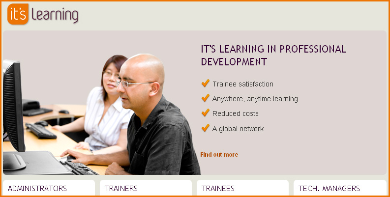 it's learning -- professional development