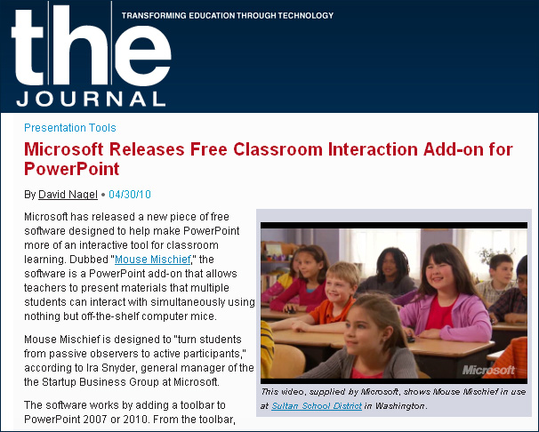 Microsoft releases free classroom interaction add-on for PowerPoint