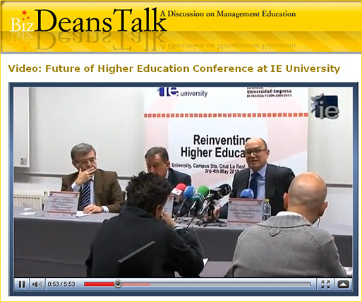 Video: Future of Higher Education Conference at IE University