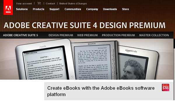 Create e-books w/ Adobe software