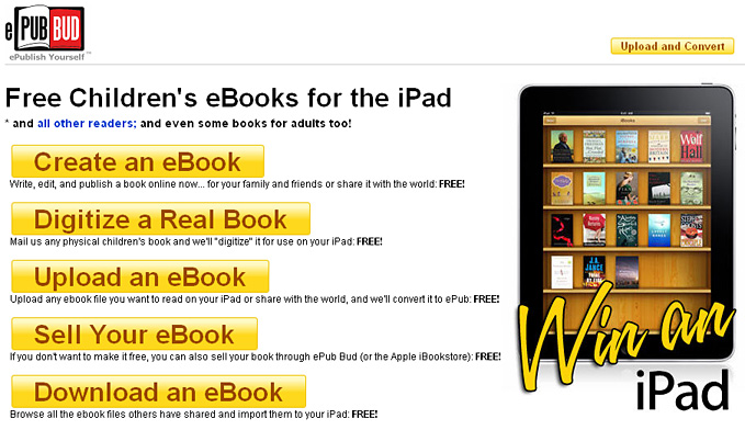 epubbud.com - great resource re: ebooks and the iPad -- from Johnny Ansari, Calvin College