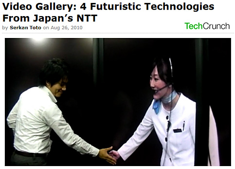 Video Gallery: 4 Futuristic Technologies From Japan’s NTT