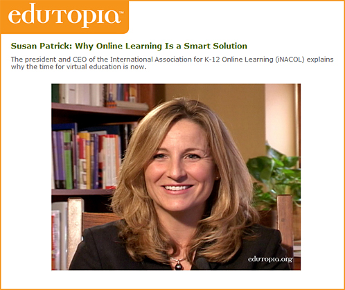 Susan Patrick: Why online learning is a smart solution