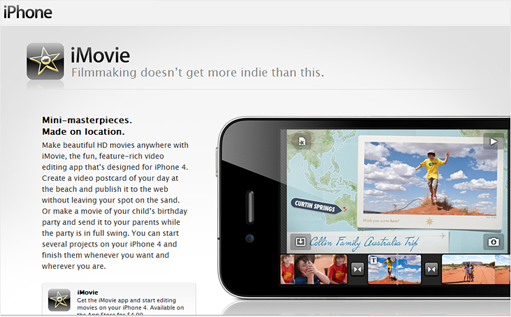 http://www.apple.com/iphone/features/imovie.html