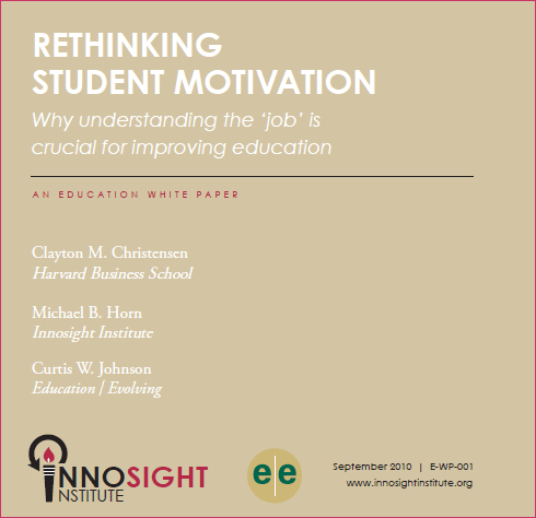 Rethinking Student Motivation