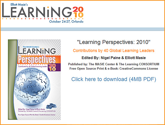 Learning 2010 -- free ebook from the Masie Center