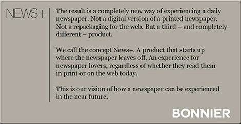 News+ -- the newspaper re-imagined -- has implications for future textbooks