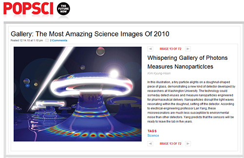 A pictorial gallery of the most amazing science images of 2010