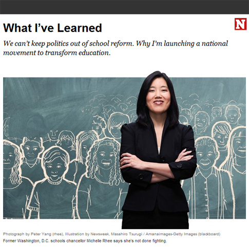 Why Michelle Rhee isn't done with school reform