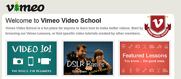 Vimeo now has a Vimeo Video School to help you learn how to create good videos