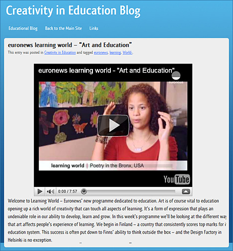 euornews learning world -- Art and Education