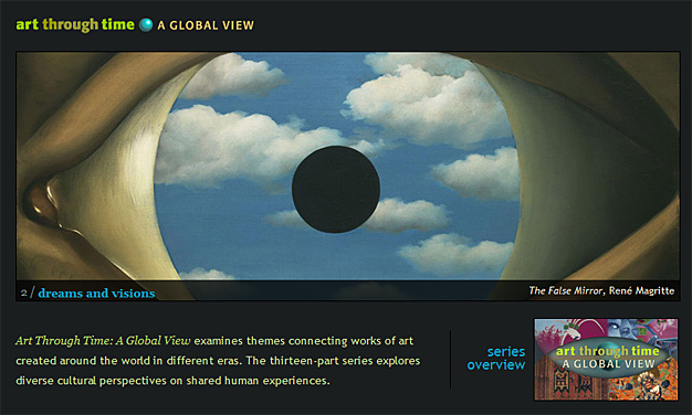 Art though time -- a global view