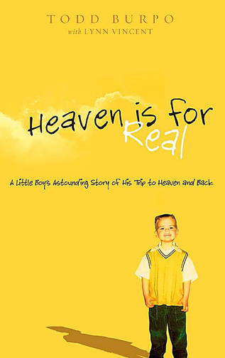 You need to check this book out! Heaven is for real. By Todd Burpo.