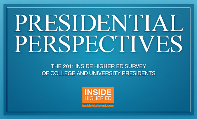 Perspectives on the downturn: A survey of Presidents -- from InsideHigherEd.com