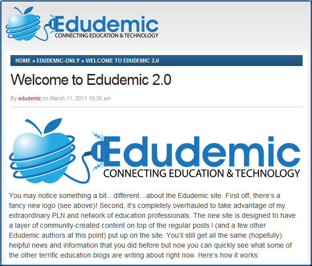 Edudemic 2.0 -- March 11, 2011