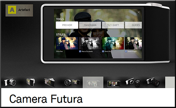 The future camera concept from Artefact