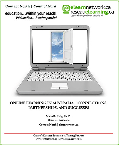 Comprehensive report regarding online learning in Austrialia - April 2011