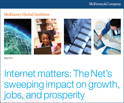 The Net's Sweeping Impact On Growth, Jobs, and Prosperity -- McKinsey Global Institute -- May 2011