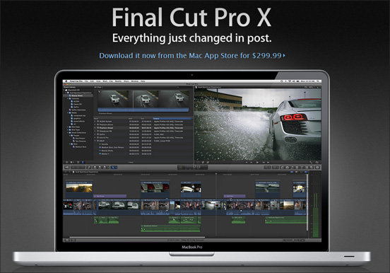 Final Cut Pro X released today -- 6-21-11 -- download it from the App Store for $299