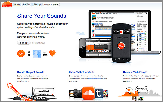 soundcloud.com -- share your sounds