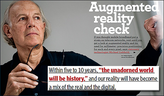 Augmented Reality Check - from Michael Liebhold - Nov 2011