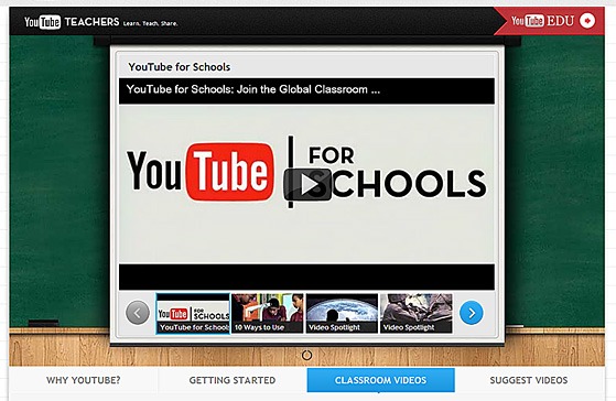 YouTube for Schools