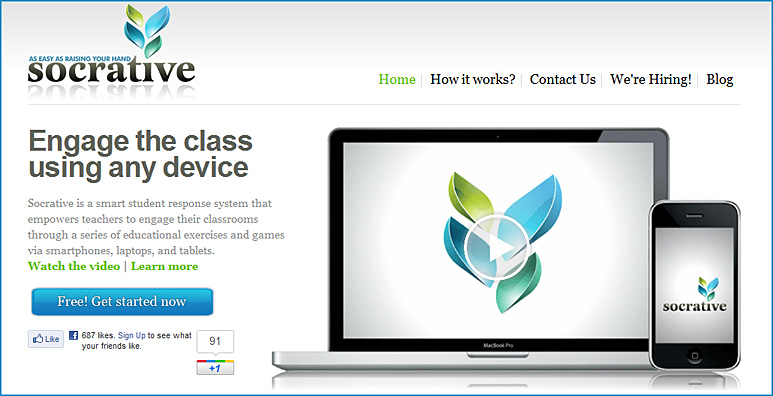 socrative.com -- engage the class using any device