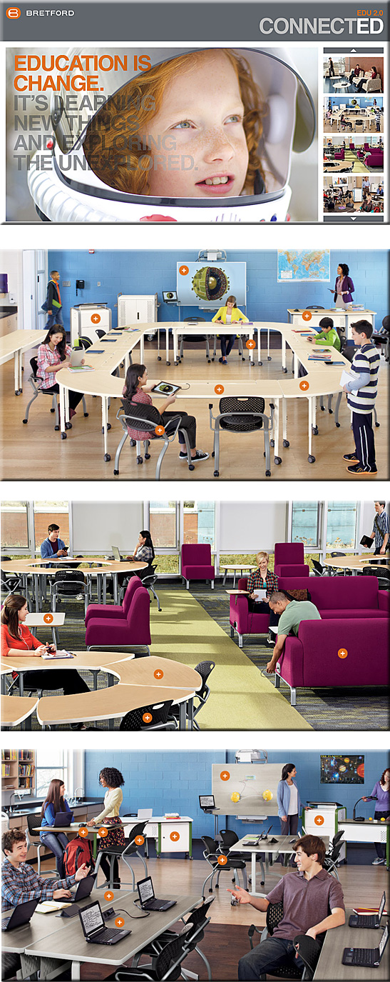 Edu2.0 from bretford.com -- learning space designs