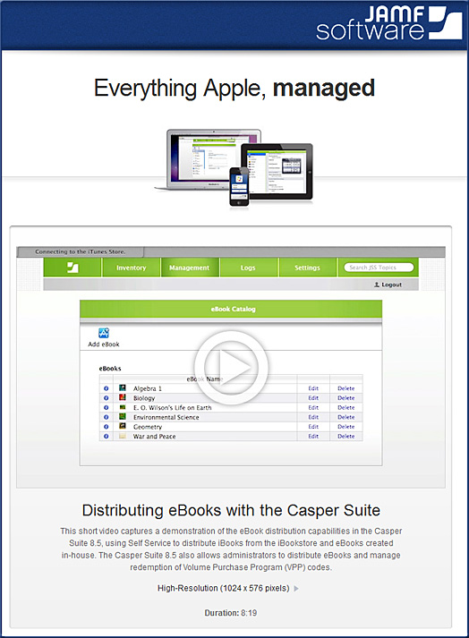 Everything Apple, Managed Event - from JAMF Software - 3-28-2012