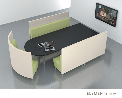 Collaborative workspace by Agati -- 2012 - Elements Media Tables
