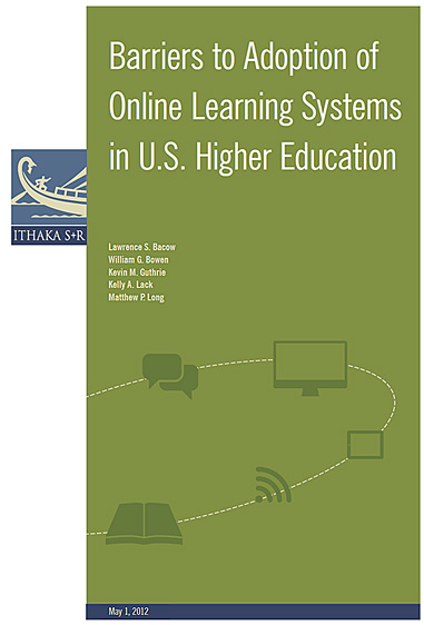 Barriers to adoption of online learning systems in U.S. Higher Education - May 1, 2012