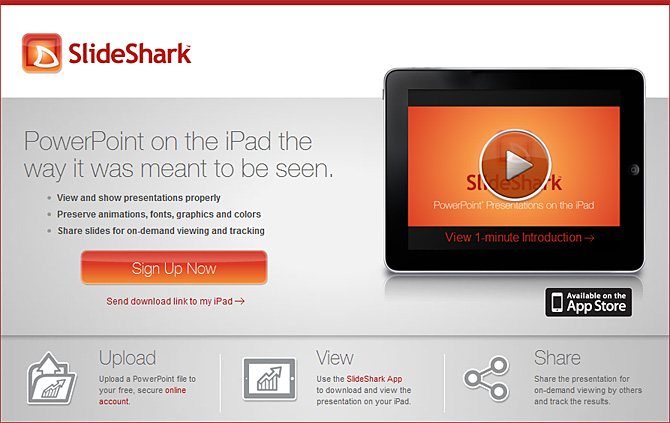 SlideShark - PowerPoint on the iPad - May 2012