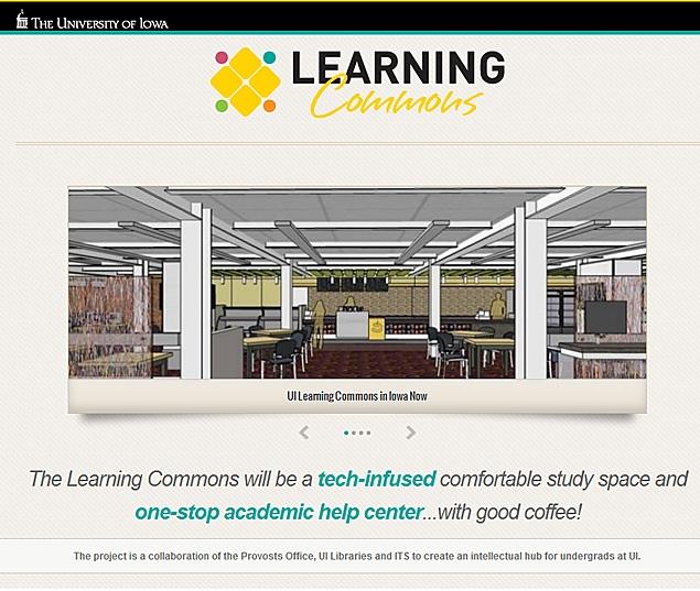 University of Iowa's new Learning Commons - June 2012