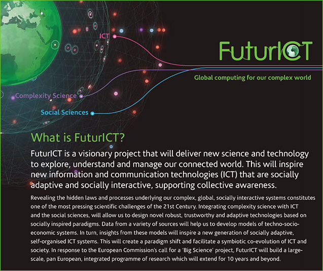 Project summary for FuturICT