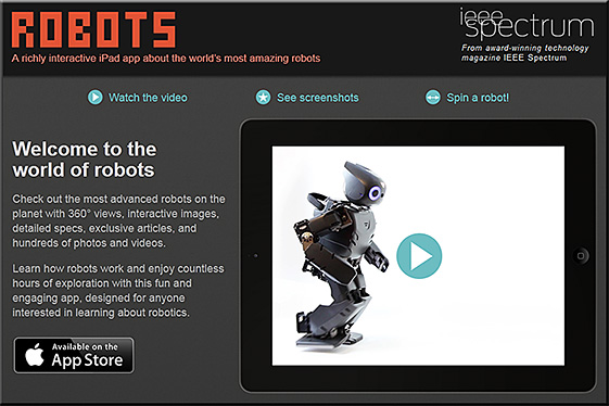 http://robotsapp.spectrum.ieee.org/