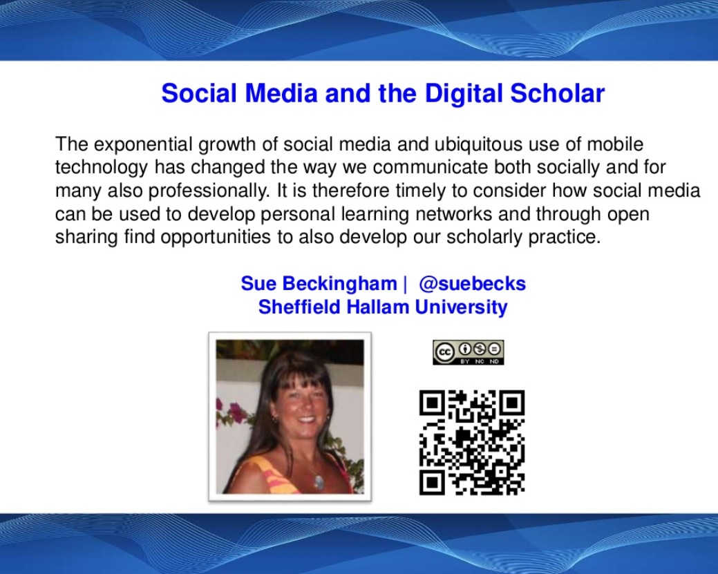 SueBeckingham-SM-DigitalScholar-Dec2014