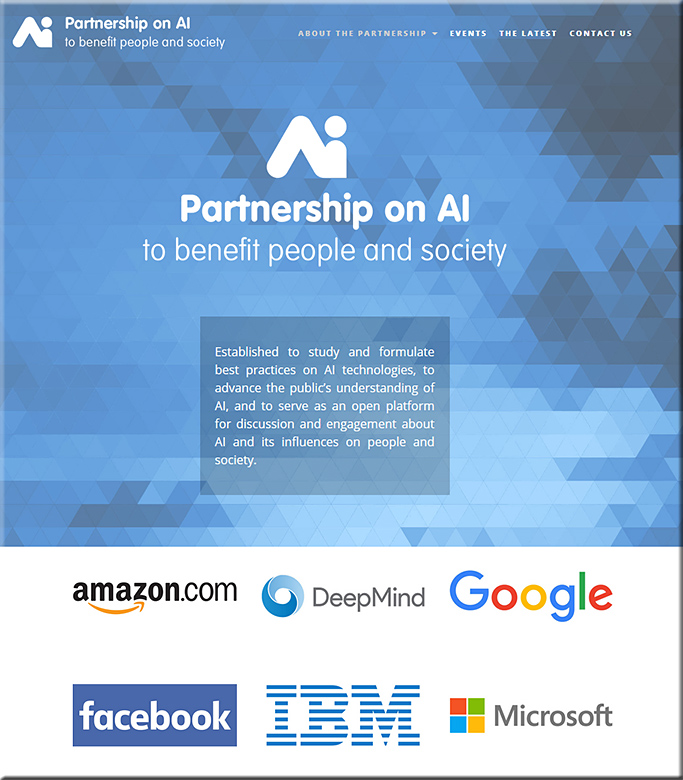 Partnership on Artificial Intelligence to Benefit People and Society partnershiponai-sept2016