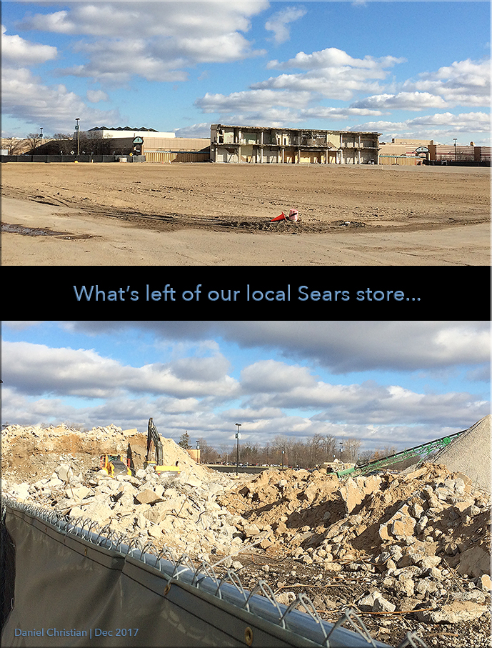 This is what our local Sears store looks like today