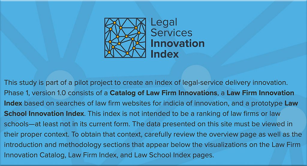 Legal Services Innovation Index