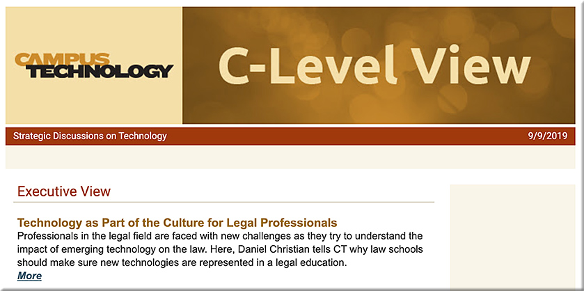 Technology as Part of the Culture for Legal Professionals -- a Q&A with Mary Grush and Daniel Christian